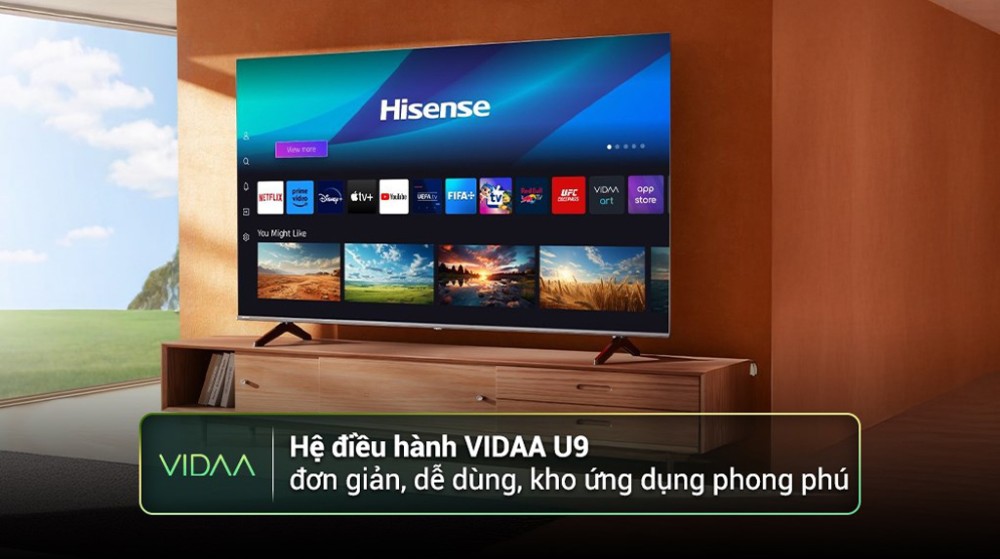 Hệ điều hành VIDAA - Giải trí thông minh, đa nền tảng