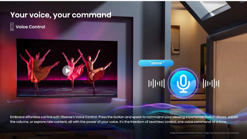Smart tivi Hisense 4K UHD 55A6100N - Hàng chính hãng