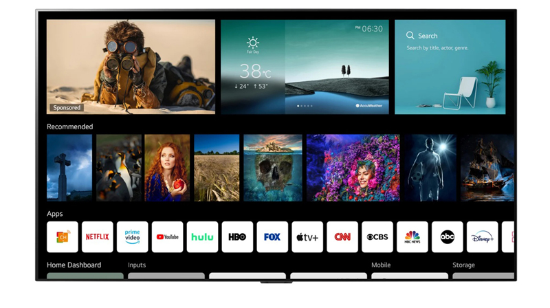 Smart tivi LG 4K 75 inch 75UQ801C - Hàng chính hãng