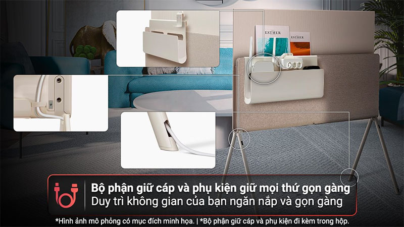 Smart tivi OLED Evo Posé LG 4K 55 inch 55LX1QPSA - Hàng chính hãng