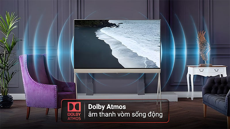 Smart tivi OLED Evo Posé LG 4K 55 inch 55LX1QPSA - Hàng chính hãng