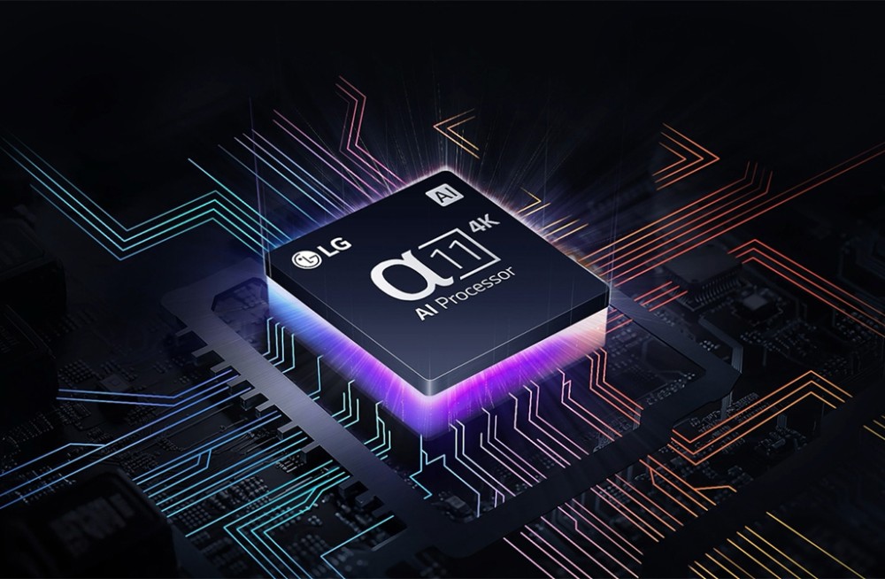 Bộ xử lý α11 AI Processor 4K mang đến hình ảnh và âm thanh rõ nét