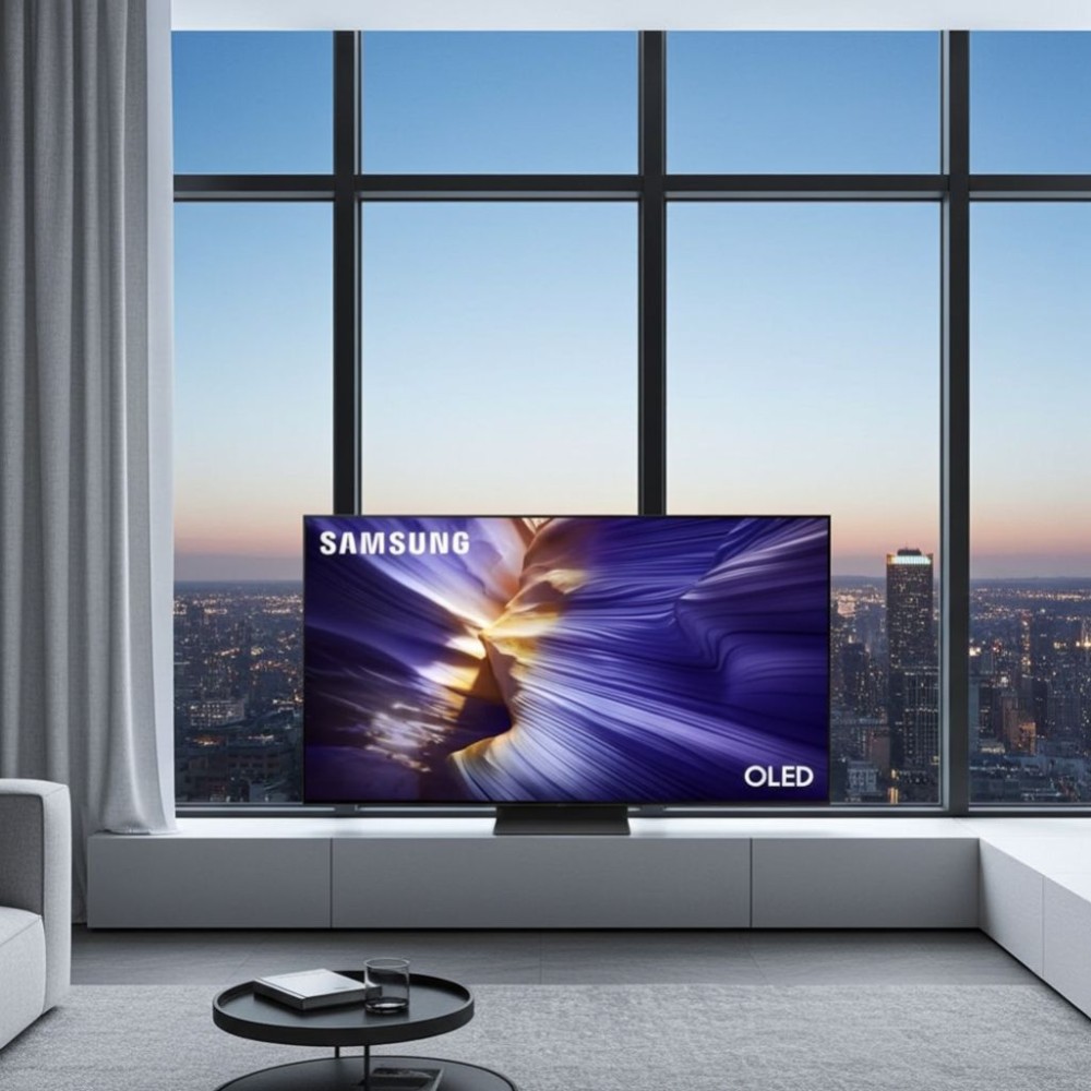 Smart tivi OLED Samsung AI 4K 83 inch QA83S90F - Hàng chính hãng