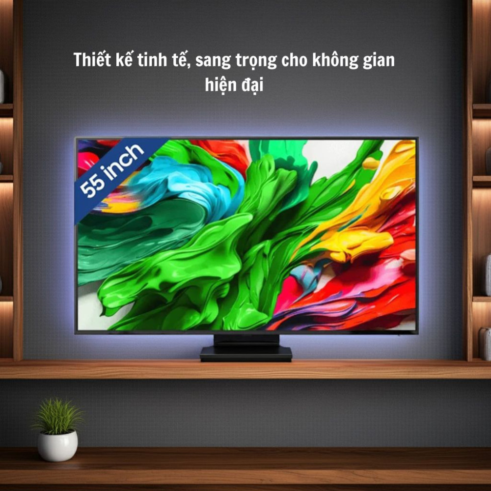 Smart tivi Qned evo LG AI 4K 55 inch 55QNED86ASA - Hàng chính hãng