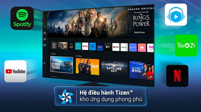 Smart Tivi Qled Samsung 4K 85 inch QA85Q70DA - Hàng chính hãng