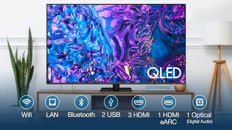Smart Tivi Qled Samsung 4K 85 inch QA85Q70DA - Hàng chính hãng