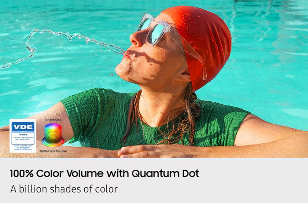 Công nghệ chấm lượng tử Quantum Dot, tái tạo 100% dải màu sắc 