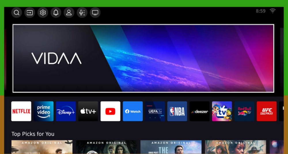 Smart tivi Toshiba Qled 4K 55 inch 55M450NP - Hàng chính hãng