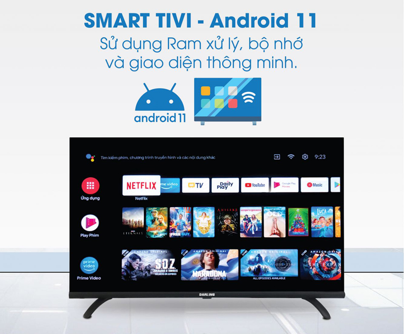 Smart tivi Darling 32 inch 32HD964V - Hàng chính hãng
