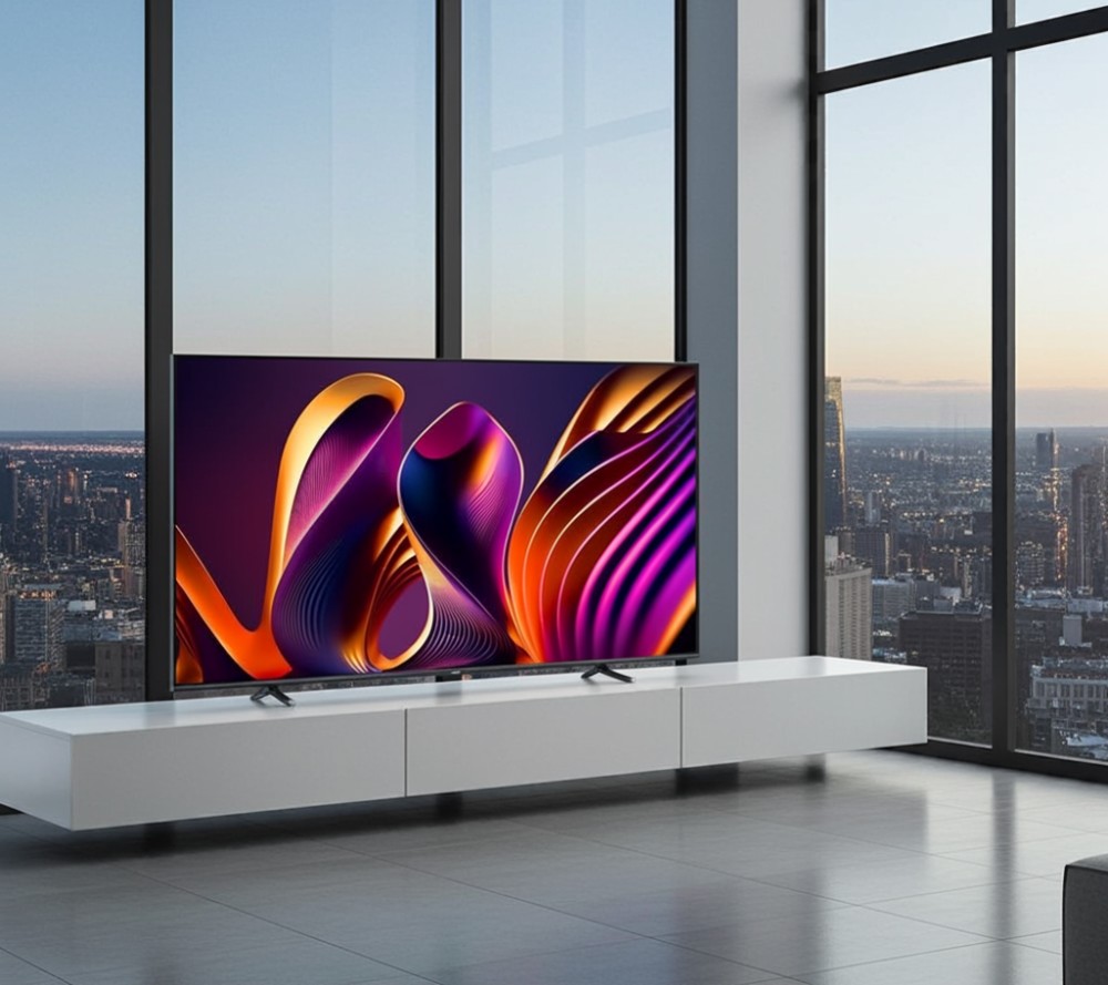 Tivi phù hợp cho không gian phòng khách cao cấp, phòng họp hoặc rạp chiếu phim gia đình