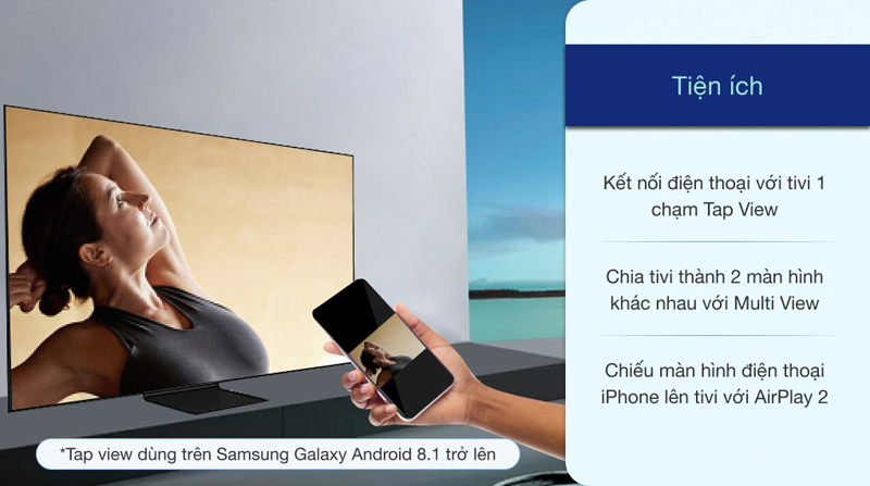 Tivi khung tranh The Frame Samsung QA55LS03DA - Hàng chính hãng