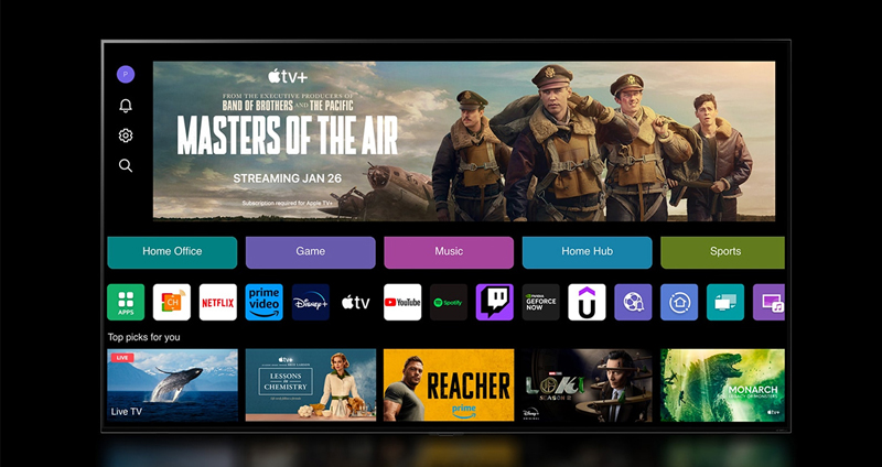 Smart tivi qned LG 4K 65 inch 65QNED80TSA - Hàng chính hãng