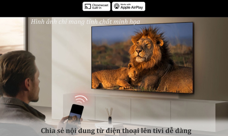 Smart tivi qned LG 4K 65 inch 65QNED80TSA - Hàng chính hãng