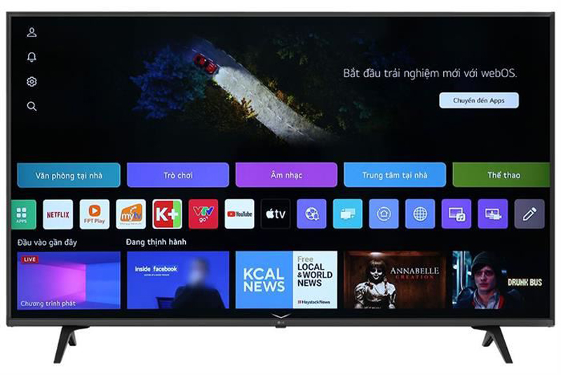 Smart tivi LG 4K 55 inch 55UT8050PSB - Hàng chính hãng