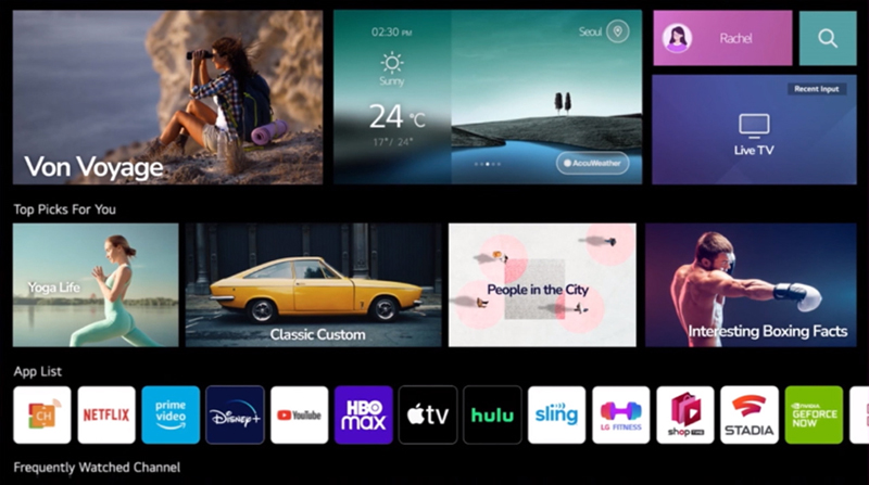 Smart Tivi QNED LG 4K 86 inch 86QNED80SRA - Hàng chính hãng