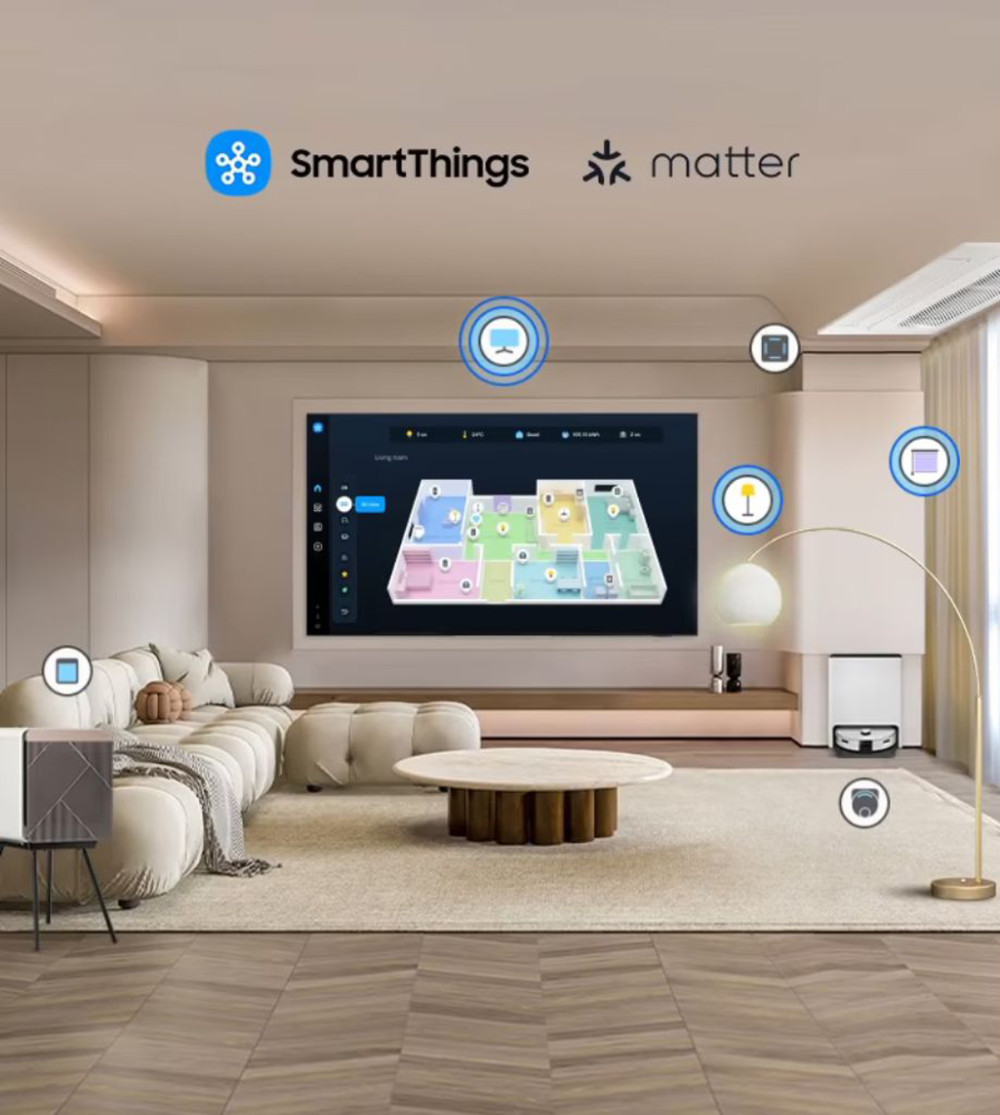 Điều khiển tivi bằng điện thoại với ứng dụng SmartThings