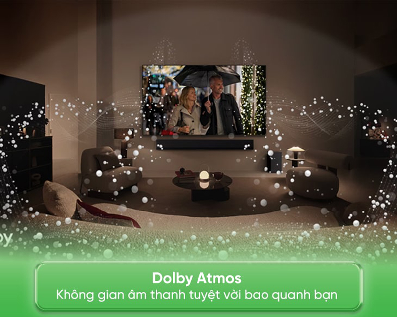 Công nghệ âm thanh Dolby Atmos cho âm thanh sống động