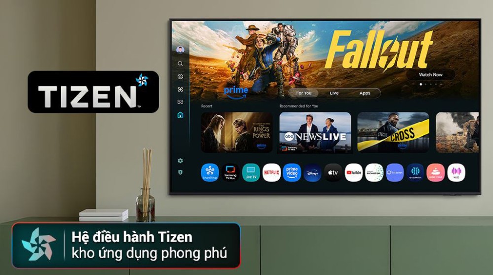 Hệ điều hành Tizen đa dạng các chương trình giải trí