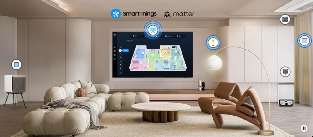 Điều khiển tivi bằng điện thoại với ứng dụng SmartThings