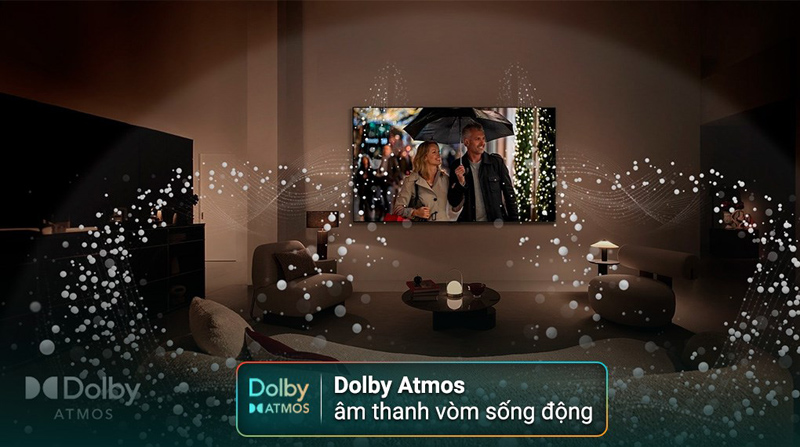 Công nghệ âm thanh Dolby Atmos mang đến âm thanh vòm sống động