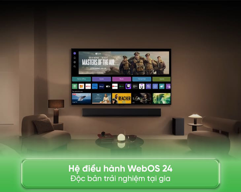 Smart tivi qned LG 4K 50 inch 50QNED80TSA - Hàng chính hãng