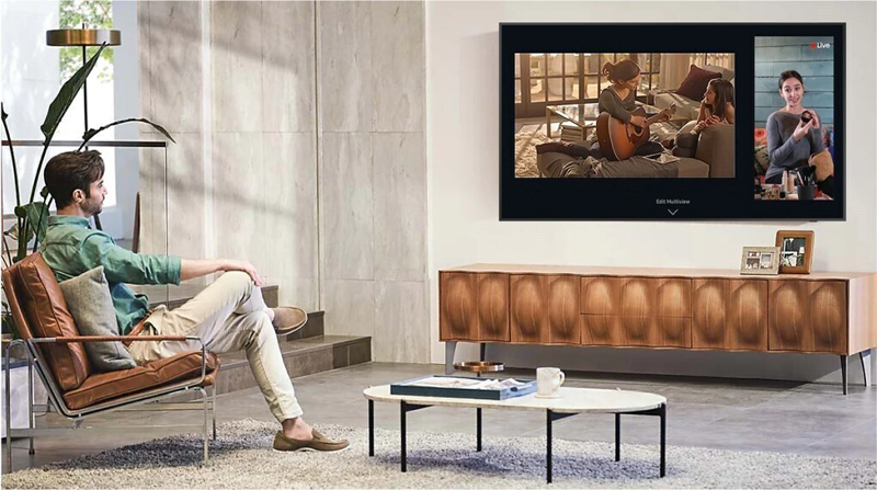 Smart Tivi QLED Samsung 4K 65 Inch QA65Q60DA - Hàng chính hãng