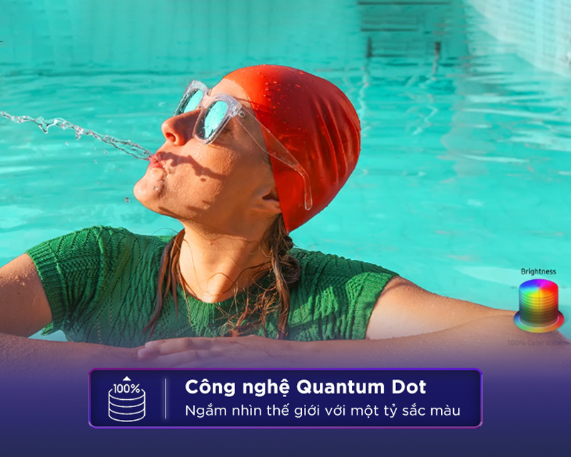 Smart Tivi QLED Samsung 4K 85 inch QA85Q60DA - Hàng chính hãng