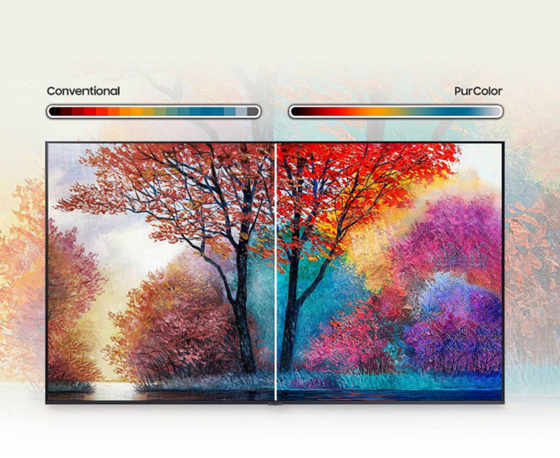 Smart Tivi Samsung 4K 55 inch UA55AU7002 - Hàng chính hãng