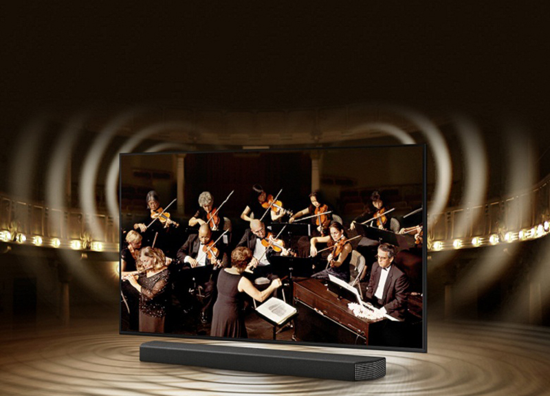 Smart Tivi Samsung 4K 55 inch UA55AU7002 - Hàng chính hãng