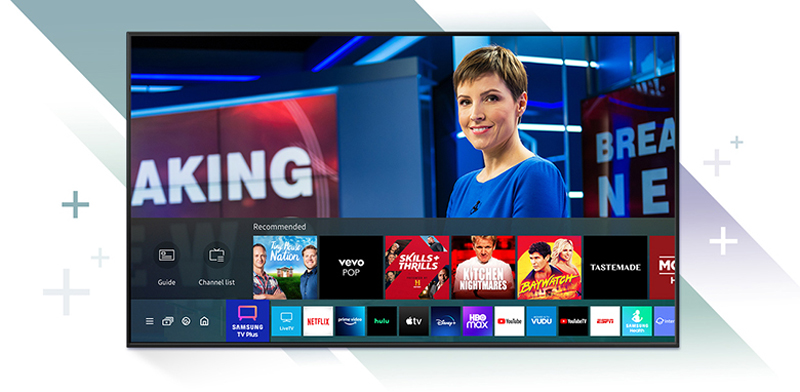 Smart tivi Samsung 4K 43 inch UA43AU7002 - Hàng chính hãng