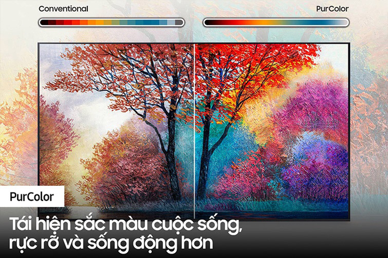 Smart tivi Samsung 4K 43 inch UA43AU7002 - Hàng chính hãng