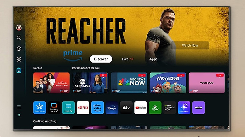 Hệ điều hành Tizen đa dạng các chương trình cho bạn giải trí