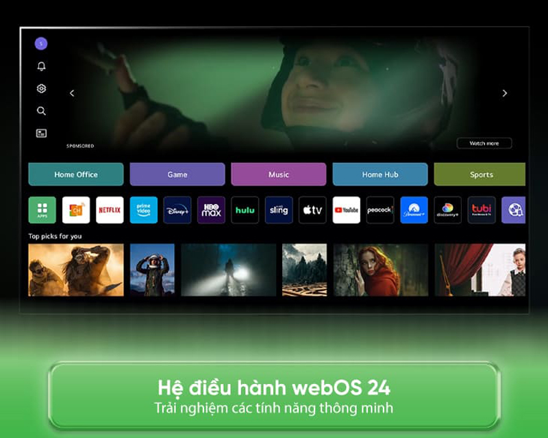 Smart tivi LG 4K 50 inch 50UT8050PSB - Hàng chính hãng