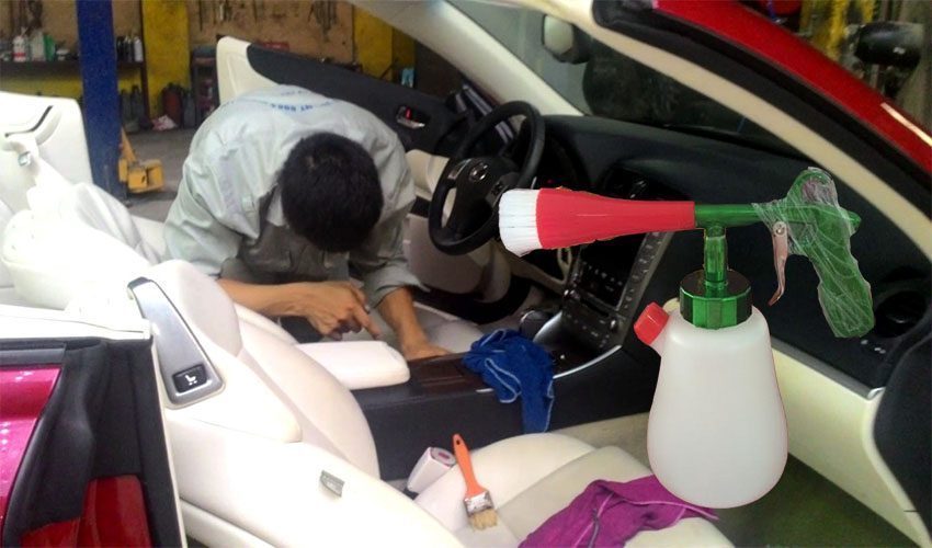 Ứng dụng của súng dọn nội thất ô tô Kocu