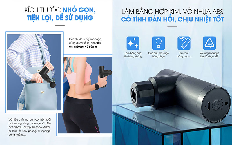 Thiết kế của Súng massage Buheung MK-330