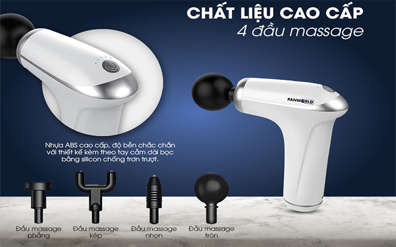 Súng massage Panworld PW-3022 - Hàng chính hãng