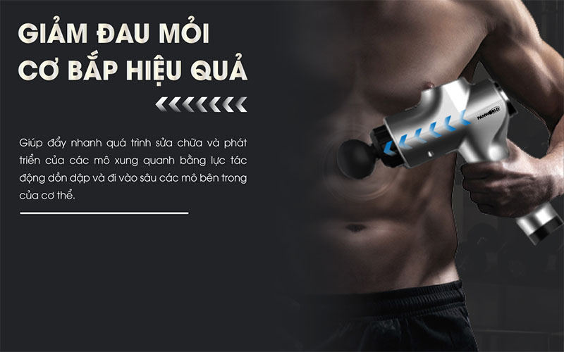 Súng massage Panworld PW-3024 - Hàng chính hãng