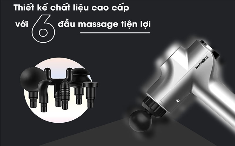 Súng massage Panworld PW-3024 - Hàng chính hãng