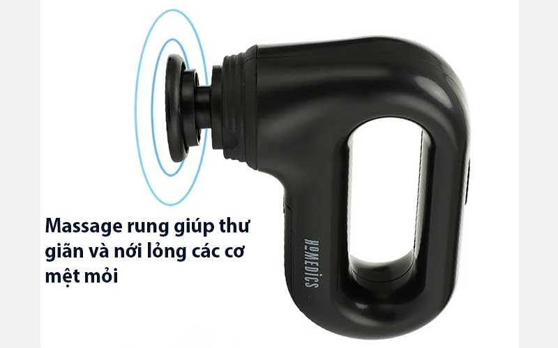 Súng massage cầm tay Homedics HHP-120 - Hàng chính hãng