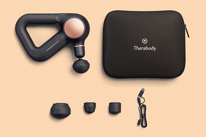 4 đầu massage đa năng có thể thích ứng với nhiều vị trí cơ thể.