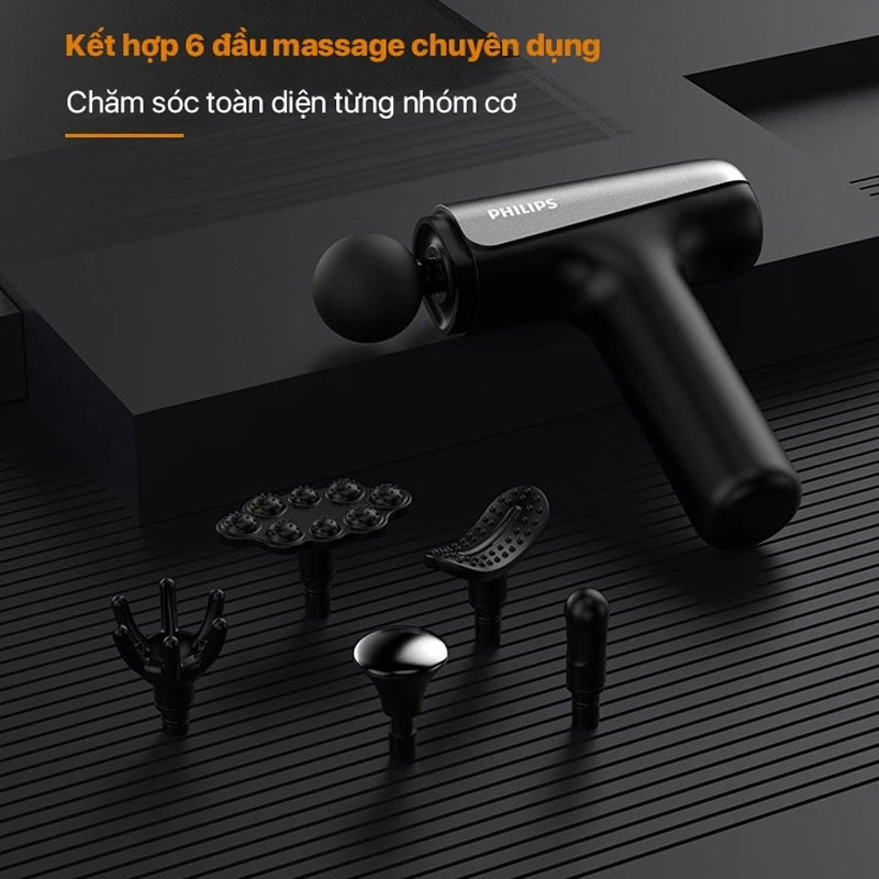 Súng massage cầm tay Philips PPM7325 - Hàng chính hãng