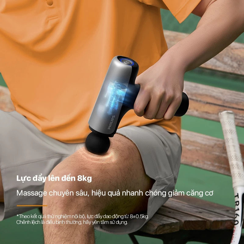 Súng massage cầm tay Philips PPM7325 - Hàng chính hãng