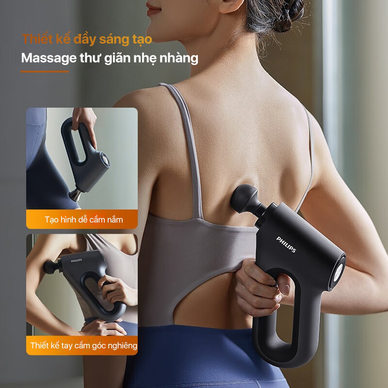 Súng massage cầm tay Philips PPM3202G - Hàng chính hãng