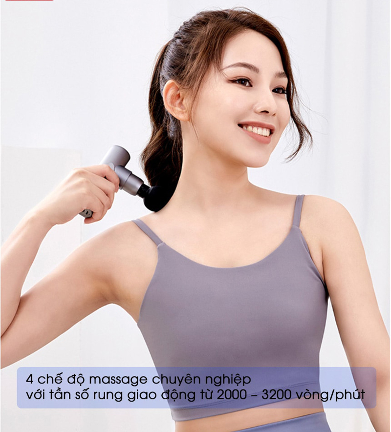 Súng massage cầm tay TriggerPoint Momoda SX319 - Hàng chính hãng