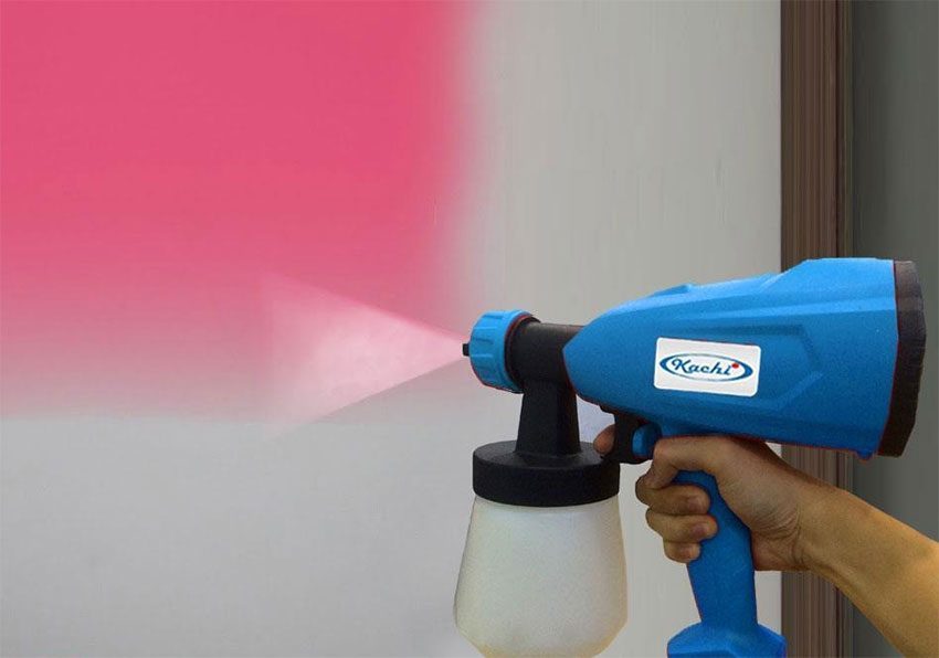 Súng phun sơn cầm tay Kachi KM07 - Hàng chính hãng