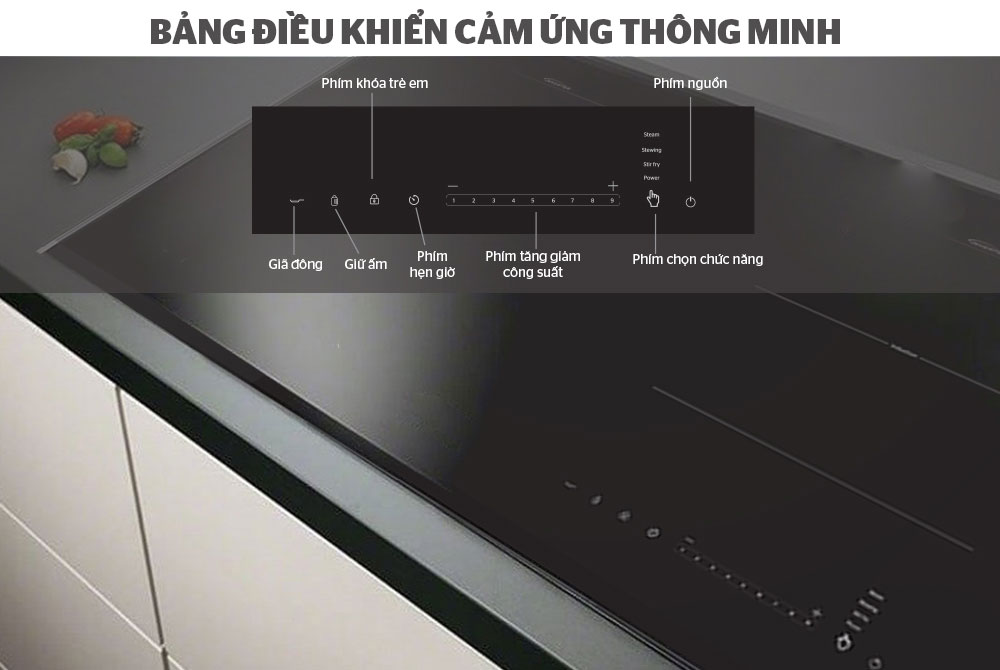 Bếp từ âm 2 vùng nấu Sunhouse SHB-DI09 - Hàng chính hãng