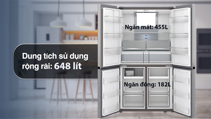 Tủ lạnh side by side Teka RMF 77920 EU SS - Hàng chính hãng