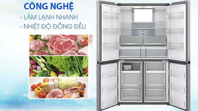 Tủ lạnh side by side Teka RMF 77920 EU SS - Hàng chính hãng