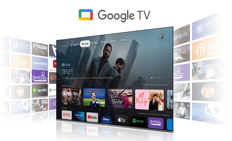 Google Tivi TCL 4K 55 inch 55P638 - Hàng chính hãng