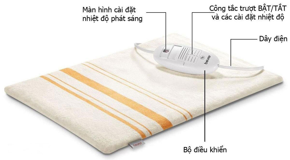 Tấm sưởi điện Beurer HK25 - Hàng chính hãng